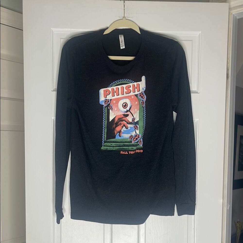 Phish Black Long Sleeve Graphic Tee. Fall 2019. Medium